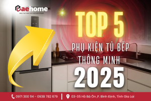 Top 5 phụ kiện tủ bếp thông minh