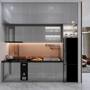 Mẫu Tủ Bếp Chữ I