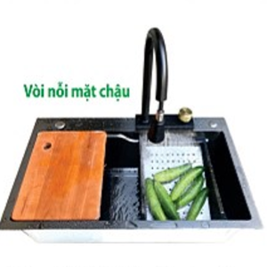 Chậu rửa chén inox CR - 7545 VN - Nano